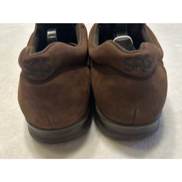 SAS Shoes Free Time Mens 9 D Brown Leather Suede Cushioned Replacement Insole - Picture 5 of 9